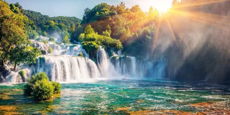 Billet Depuis Split/Trogir : Visite privée des chutes d'eau de Krka et de Trogir