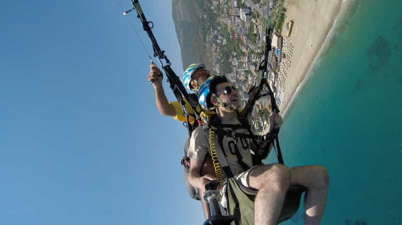 Billet Depuis Alanya : Parapente en tandem avec transfert et assurance