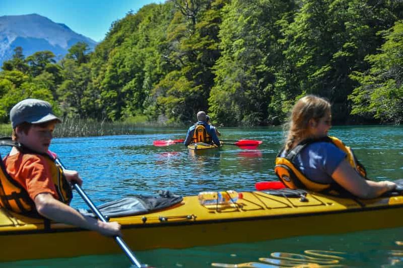 Billet Excursion en kayak sur le lac Moreno ou le lac Gutiérrez depuis Bariloche