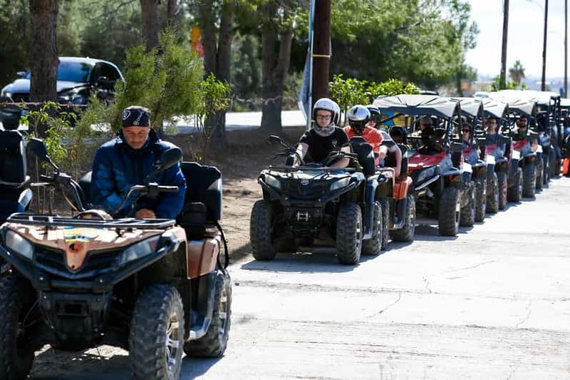 Billet Depuis Paphos : excursion guidée en quad et buggy à Coral Bay et Lara Bay