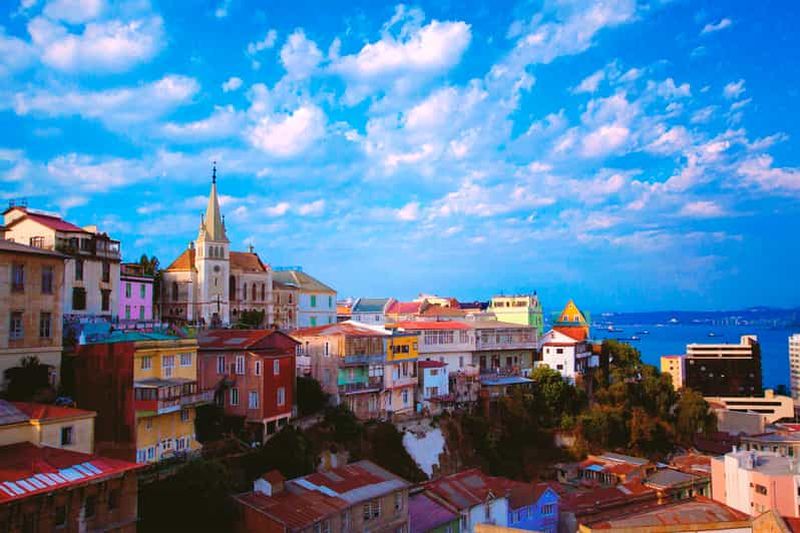 Billet Depuis Santiago : Visite de Valparaiso et de Viña del Mar