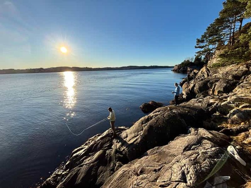 Billet Bergen : expérience de pêche à terre dans des endroits cachés
