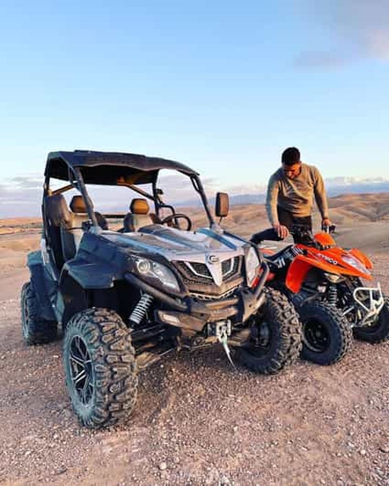 Billet Marrakech : balade en buggy dans le désert de la palmeraie