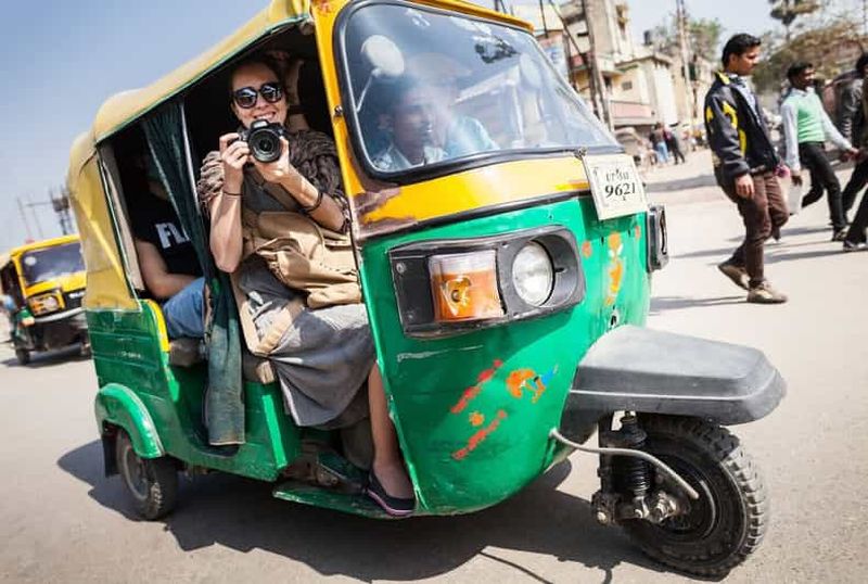 Billet Agra : visite privative du Taj Mahal, du fort d'Agra et du Baby Taj en Tuk-Tuk