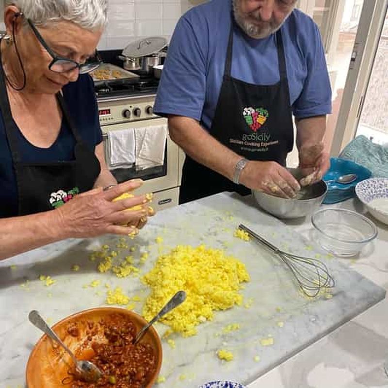 Billet Agrigente : Cours de cuisine pour préparer les arancini