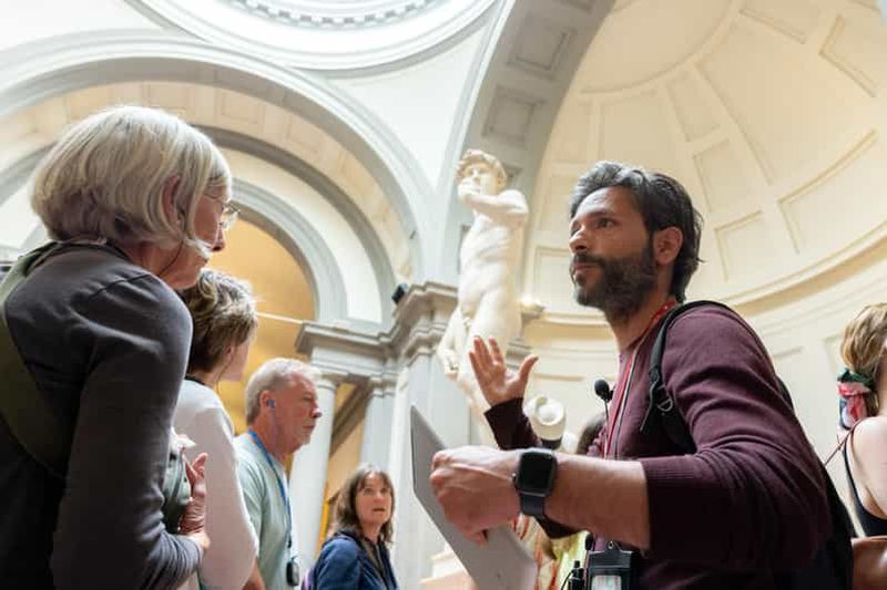 Billet Florence : Visite guidée de la Galerie de l'Accademia (en anglais)