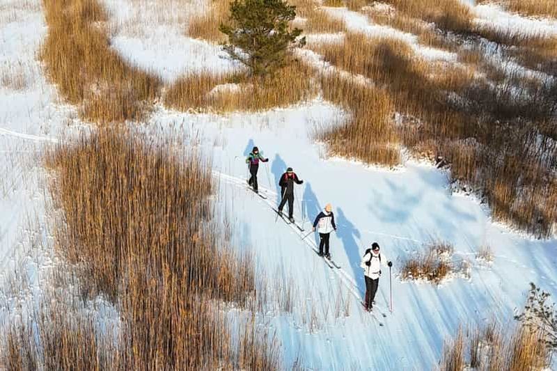Billet Depuis Riga : aventure de ski en forêt avec équipement