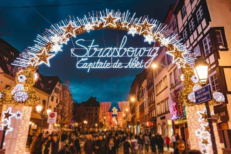 Billet Visite à pied privée de Noël à Strasbourg + vin chaud