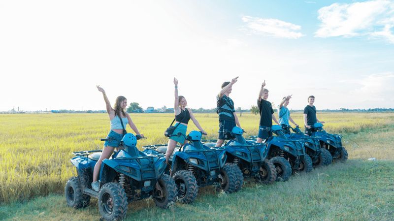 Billet Siem Reap : aventure en quad au coucher du soleil