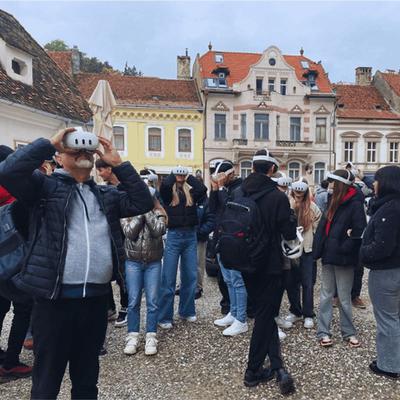 Billet Brașov : visite à pied en réalité virtuelle