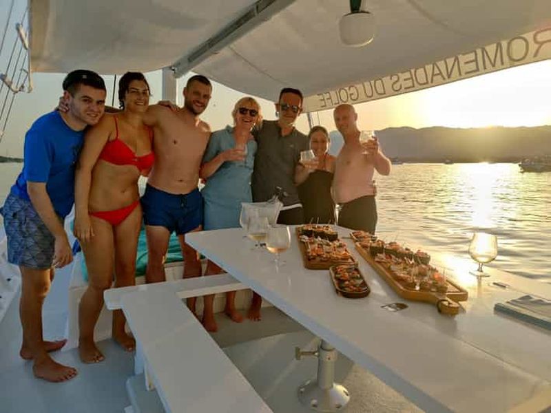 Billet Porto-Vecchio : apéritif dîner au coucher du soleil en mer