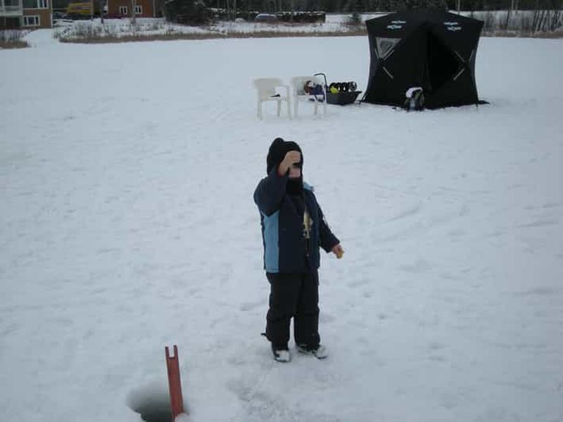 Billet Mont-Tremblant : Expérience de pêche sur glace