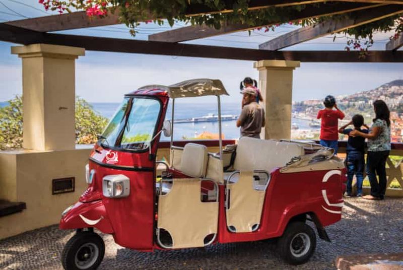 Billet Funchal : visite guidée en tuk tuk des meilleurs points de vue