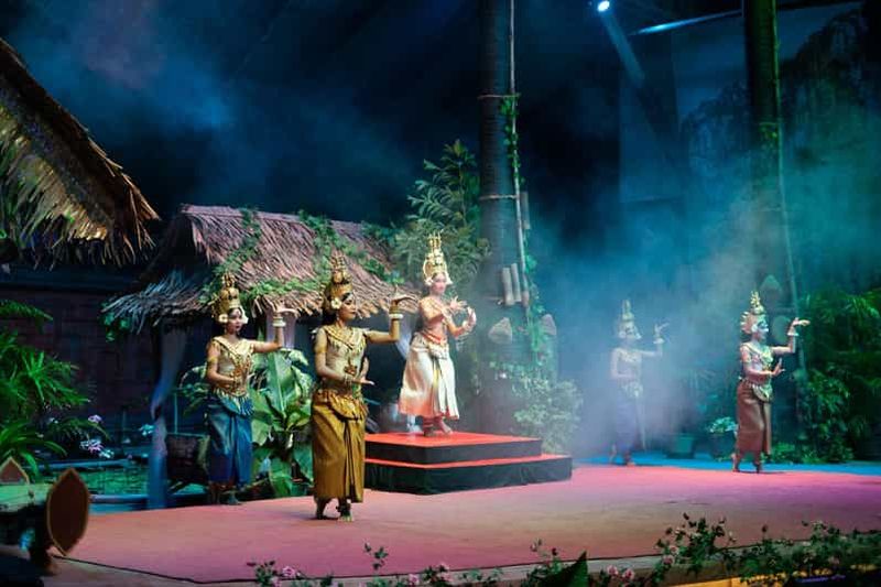 Billet Spectacle de danse Apsara et dîner khmer à Siem Reap