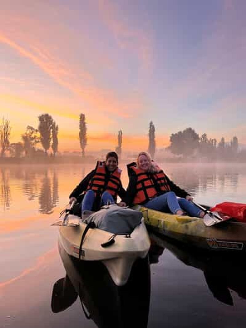 Billet Xochimilco : lever du soleil en kayak à Mexico