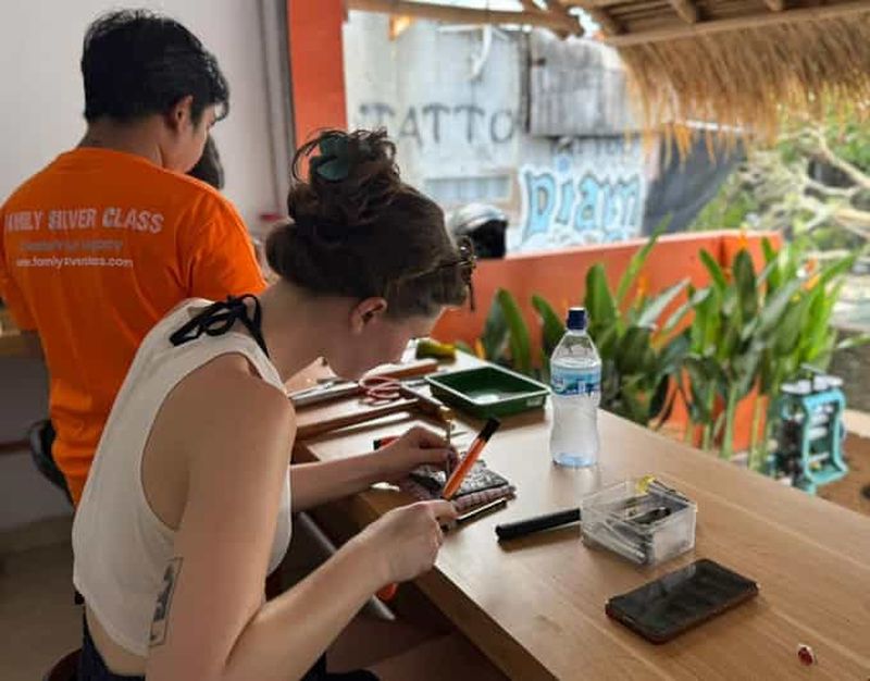 Billet Bali : Cours de fabrication de bijoux en argent à Canggu