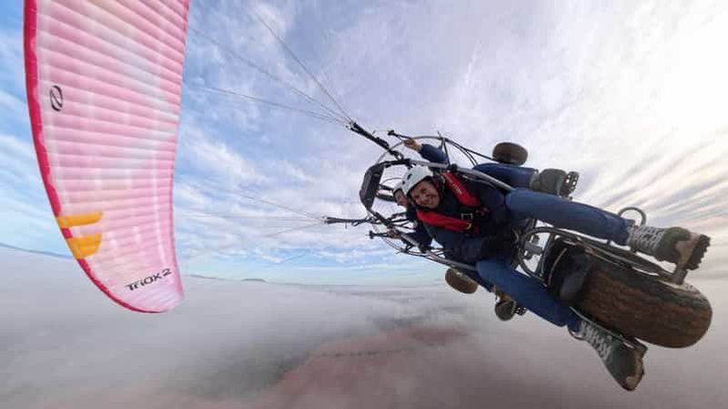 Billet Majorque : Vols en parapente motorisé (paratrike biplace).