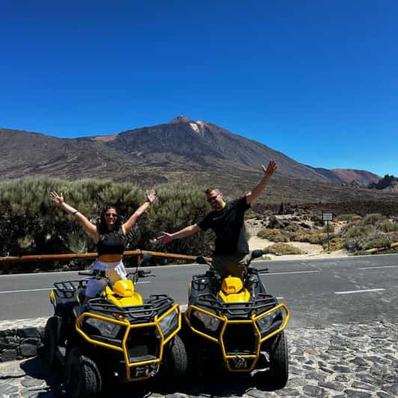 Billet Tenerife : excursion en quad sur le Teide (jour/coucher de soleil) avec option jet ski