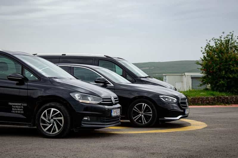 Billet Transfert privé de l'aéroport de Tivat à Budva