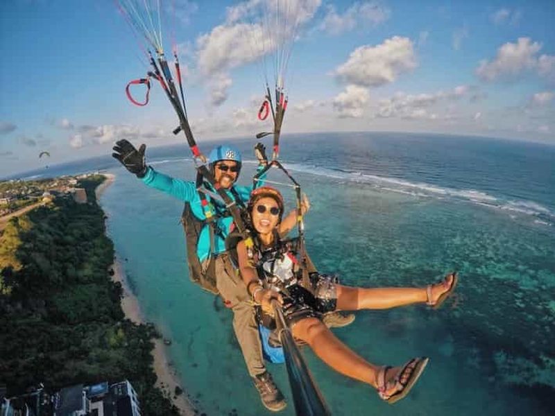 Billet Bali : expérience de parapente en tandem avec un moniteur
