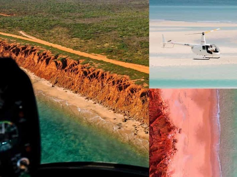 Billet Broome : Cliffs & Coast 60 minute Scenic Helicopter Flight (vol panoramique en hélicoptère)