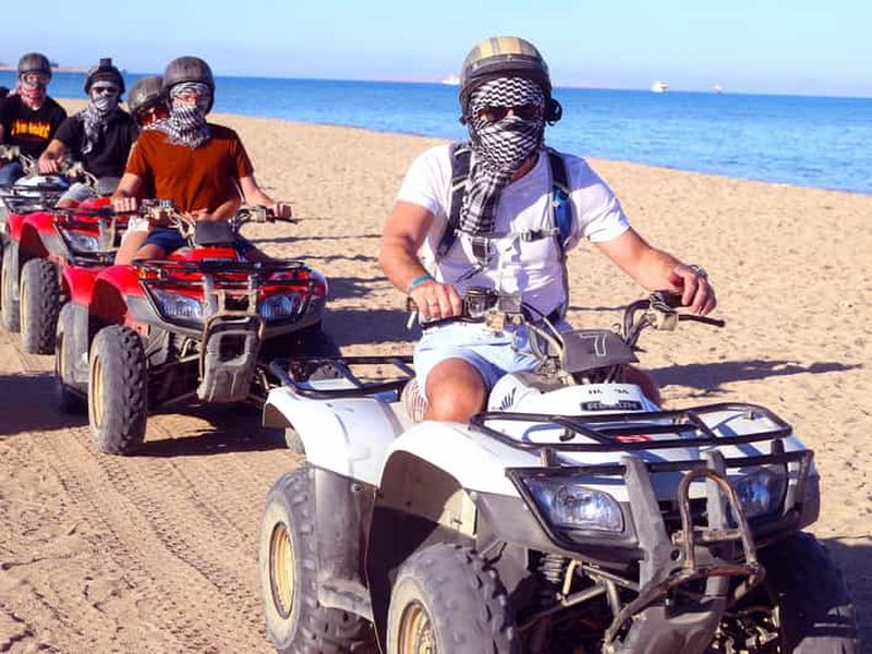 Billet Hurghada : excursion en quad dans le désert et la mer Rouge