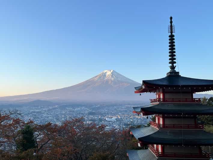Billet Tokyo : Visite guidée de la région du Mont Fuji avec déjeuner traditionnel