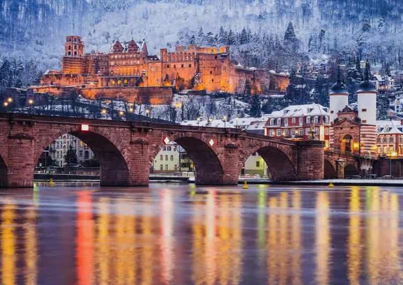 Billet Heidelberg : Tour touristique en bateau avec vin chaud