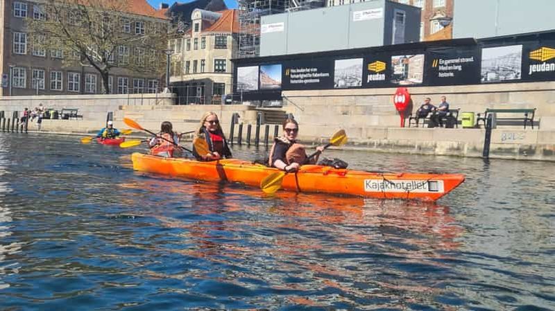 Billet Excursion en kayak dans le port de Copenhague - juin, juillet et août