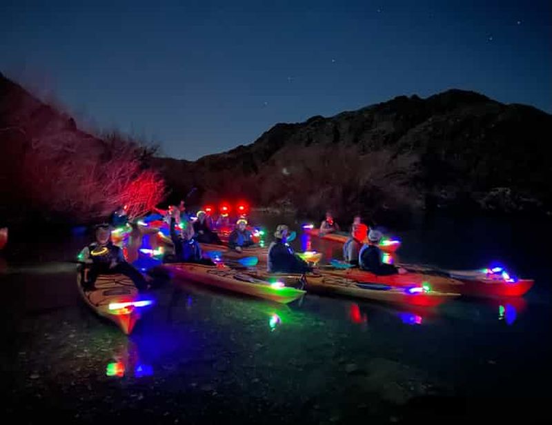 Billet Depuis Las Vegas : excursion en kayak au clair de lune sur le fleuve Colorado