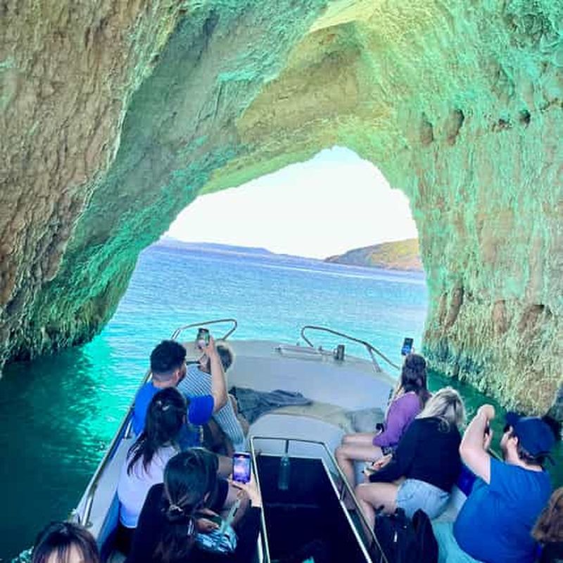 Billet Zante : bateau à fond de verre vers Navagio, grottes et White Beach