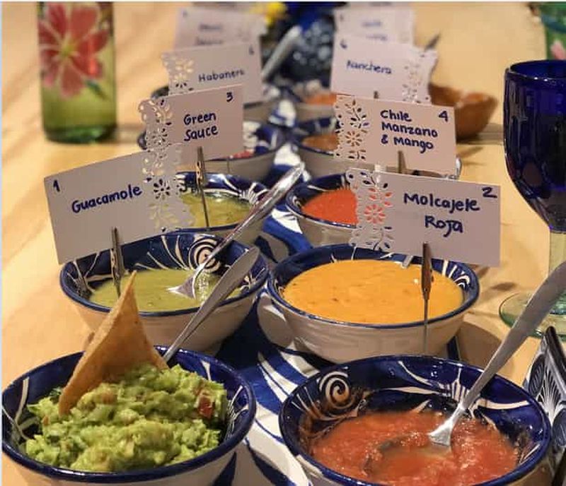 Billet Mexico : Cours de cuisine sur les salsas mexicaines et visite du marché