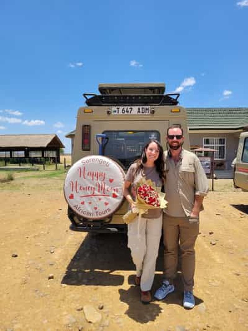 Billet Arusha : safari de 4 jours en Tanzanie avec balade en montgolfière