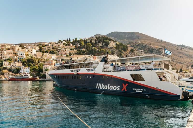 Billet Rhodes : Excursion en bateau sur l'île de Symi et le monastère de Panormitis