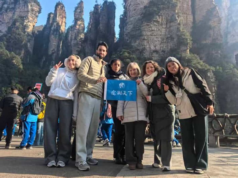 Billet Visite de groupe de deux jours : Avatar ou mont Tianmen et pont de verre
