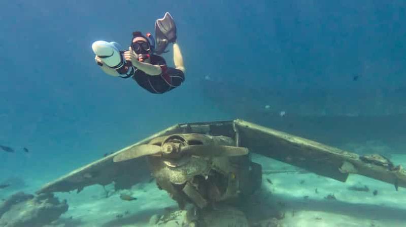 Billet Tahiti : Excursion en scooter des mers avec masque et tuba