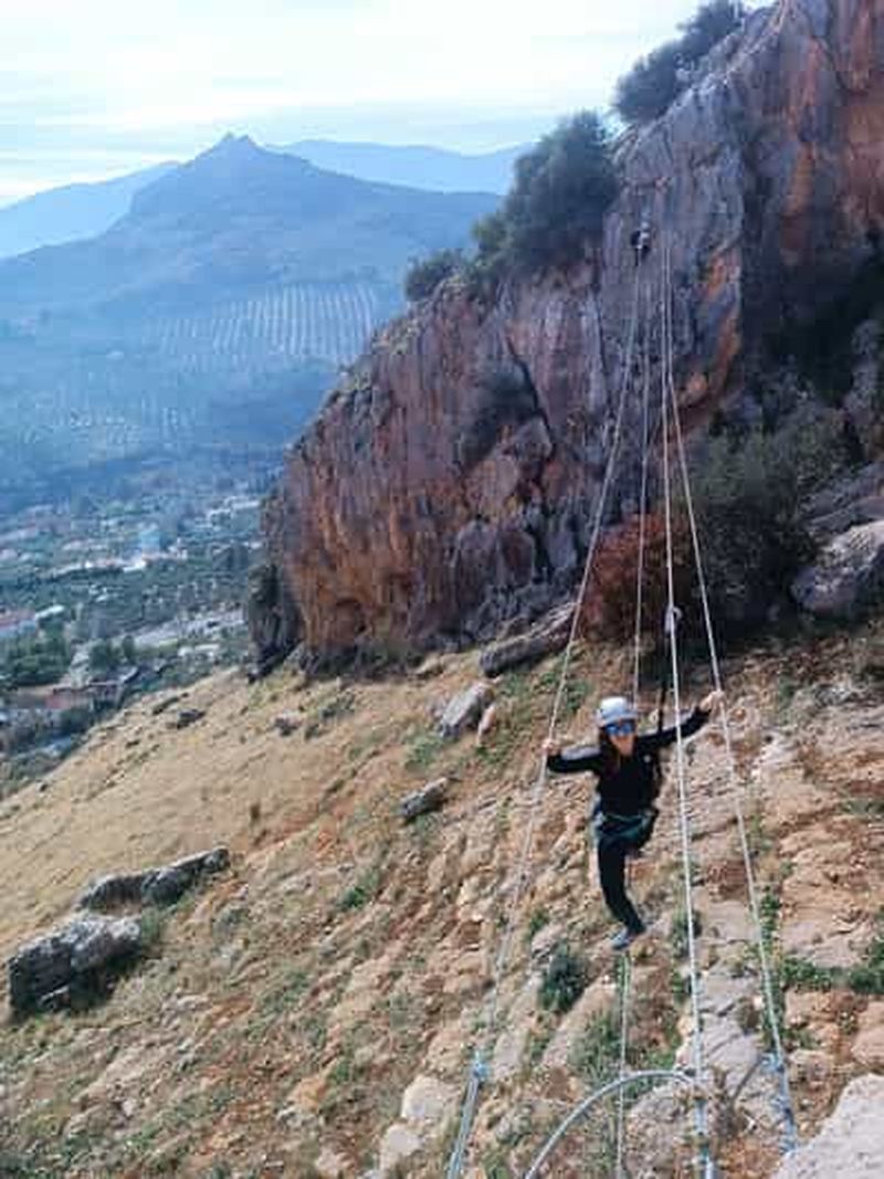 Billet Jaén : Via Ferrata. Visite guidée d'escalade