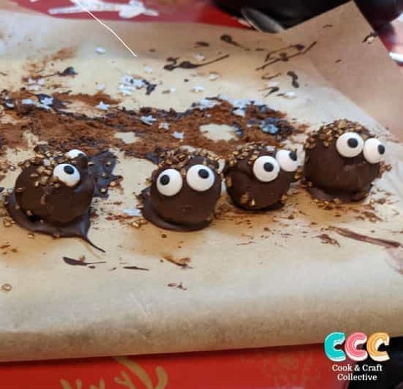 Billet Londres : Atelier de fabrication de truffes au chocolat