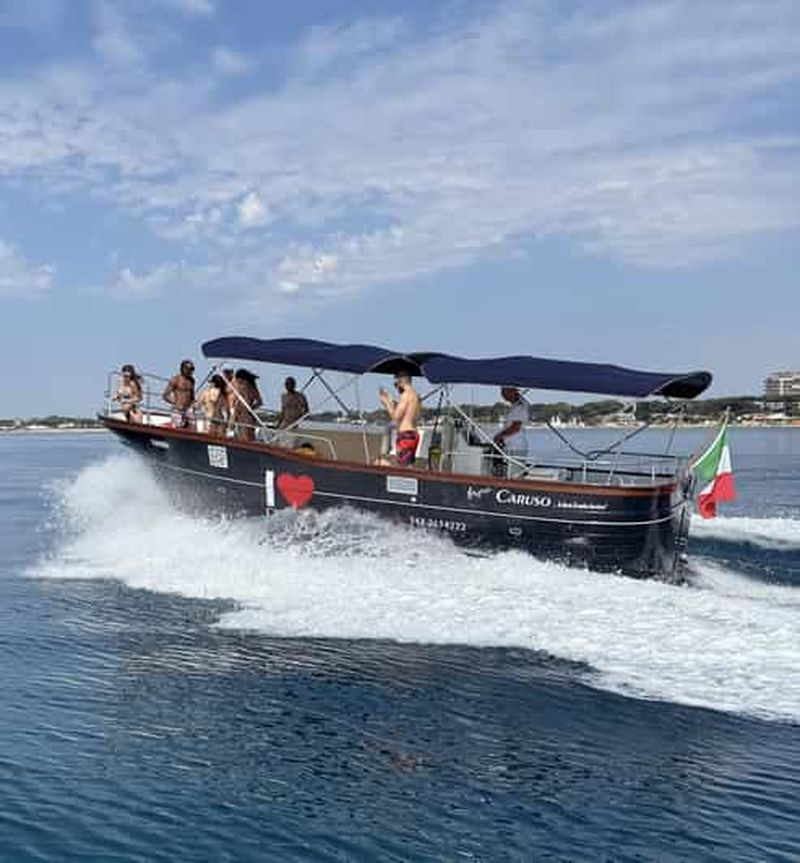 Billet Les îles Pontines avec billet à bord du Gozzo « Caruso » depuis Sperlonga