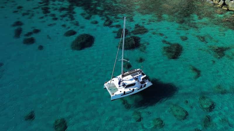 Billet Cagliari : excursion en catamaran, baignade, snorkeling et prosecco
