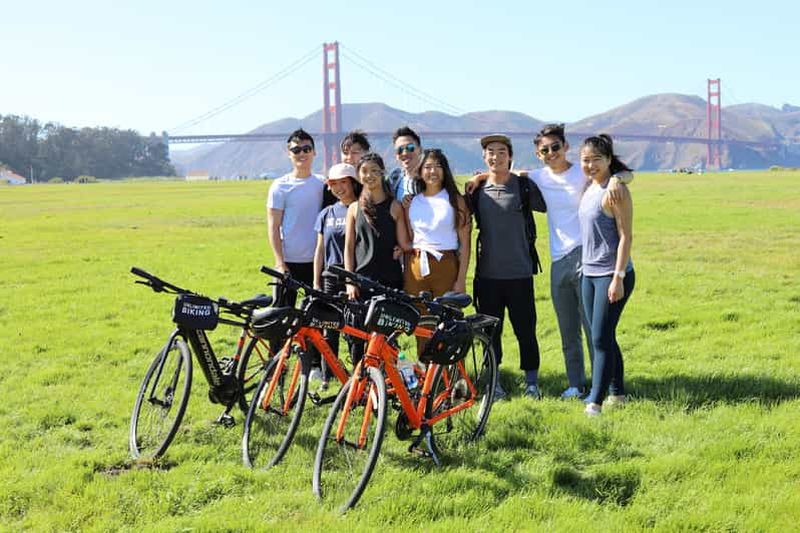 Billet San Francisco : Visite guidée du Golden Gate Bridge à vélo ou en eBike