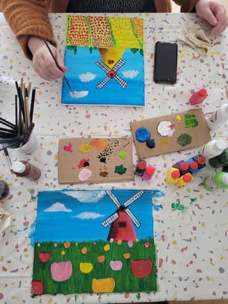 Billet Amsterdam : atelier de peinture privé