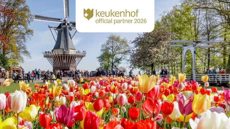 Billet Depuis Amsterdam : billet pour Keukenhof avec transfert