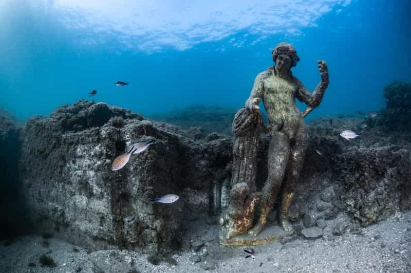 Billet Naples : excursion de plongée « La cité engloutie de Pompéi »