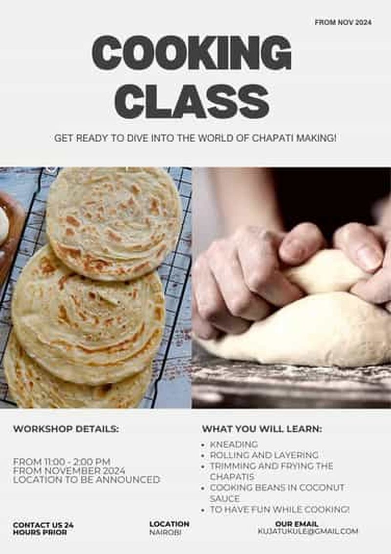 Billet Nairobi, Kenya : Cours de cuisine universelle