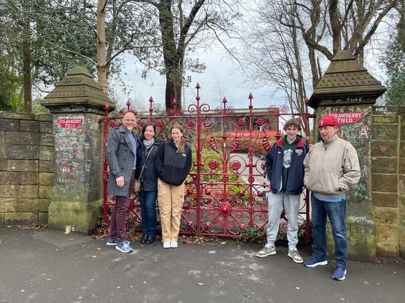 Billet Liverpool : Visite en taxi des Beatles