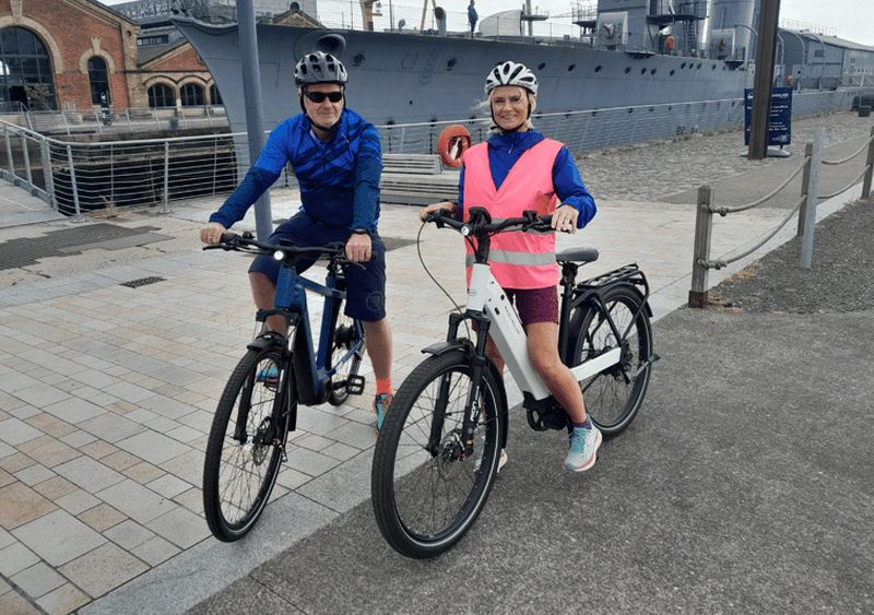 Billet Belfast : visite de 90 minutes en vélo électrique