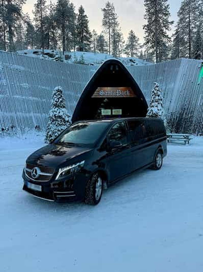 Billet Rovaniemi : transfert aéroport VIP avec expérience arctique