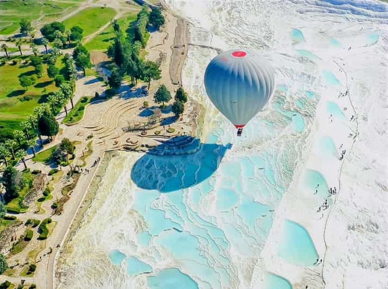 Billet Antalya : Visite de Pamukkale avec montgolfière et déjeuner