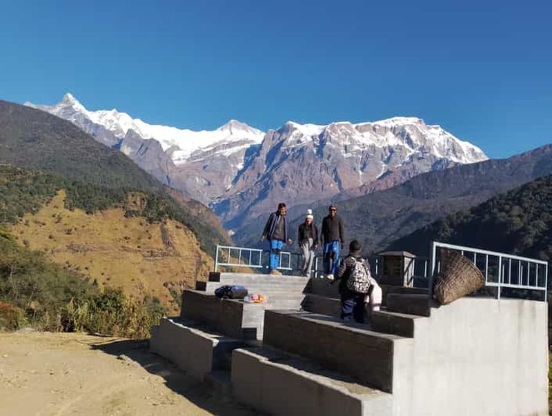 Billet Depuis Pokhara : excursion d'une journée en jeep hors route au village de Sikles